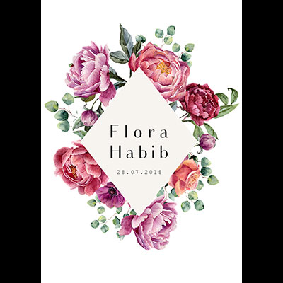 wedding flyer recto