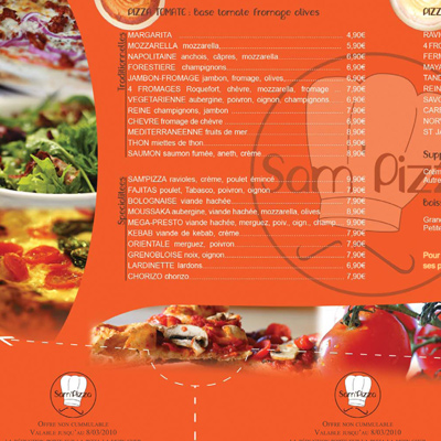 sam pizza bondy carte - pizzeria schwindratzheim