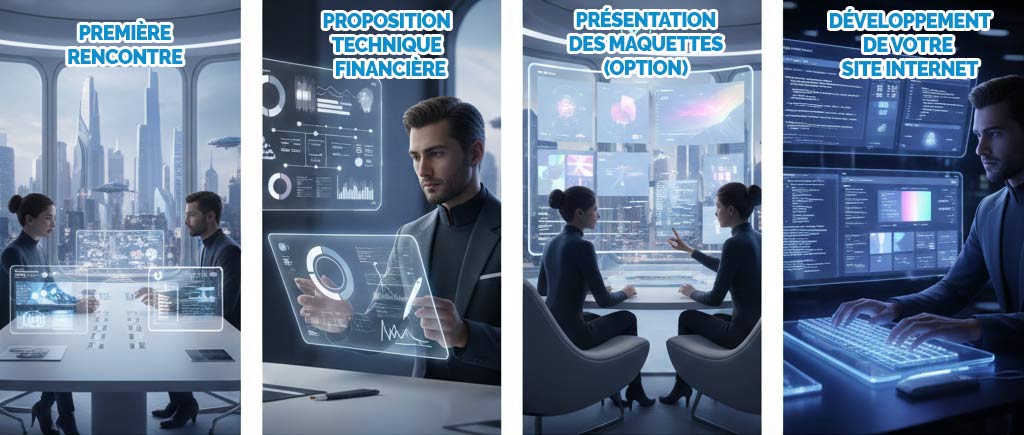 processus de création et d'échange